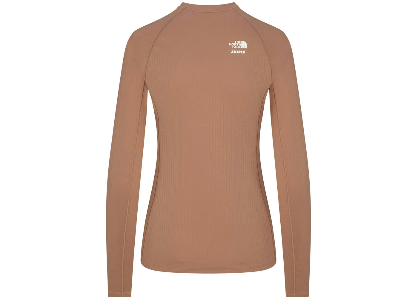 SKIMS x TNF Dotknit Long Sleeve Top Sienna - 2