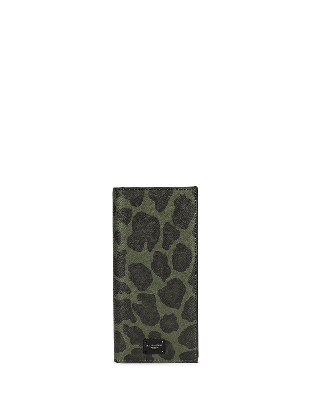 animal-print bi-fold wallet - 1