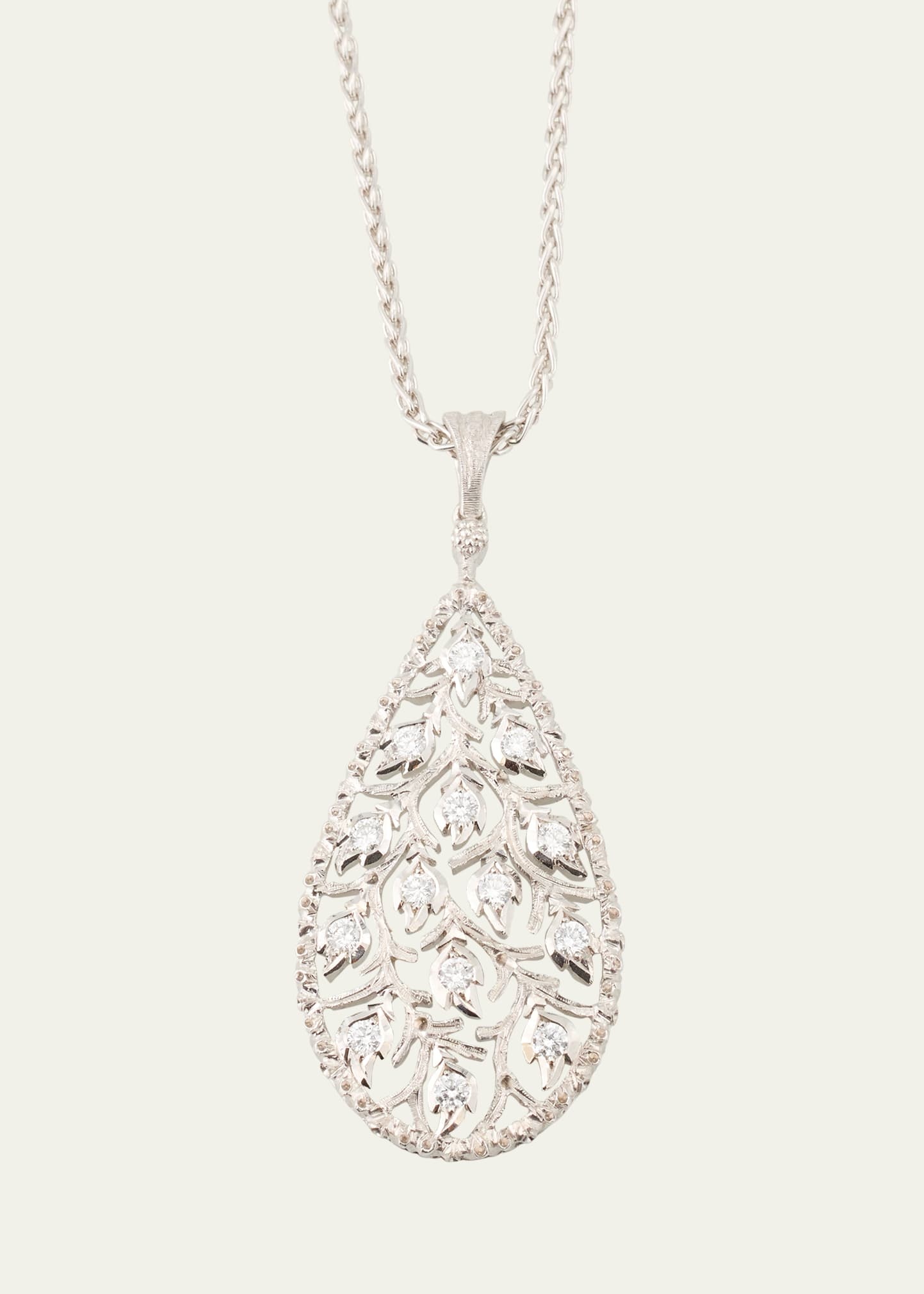 Silver and 18K Yellow Gold Daisy Blossoms Pendant - 1
