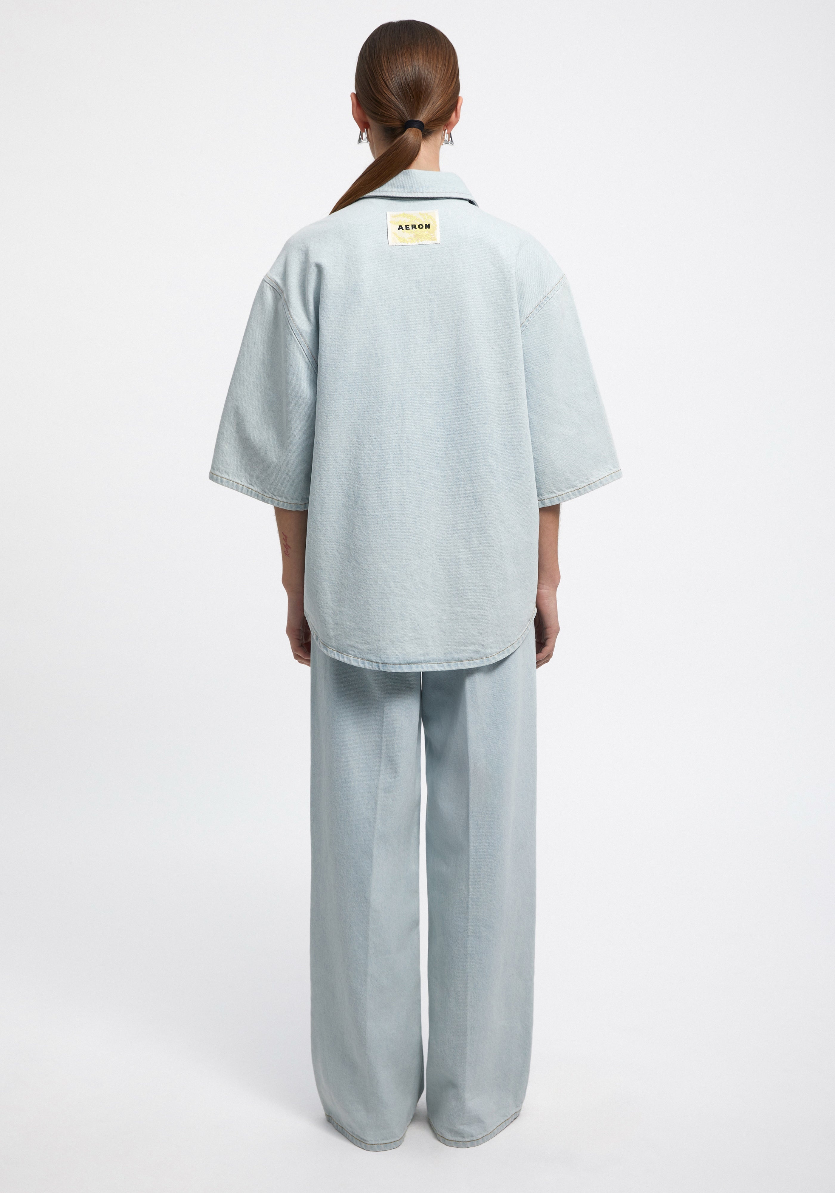 ABBOTT
Short-sleeved denim shirt - 4