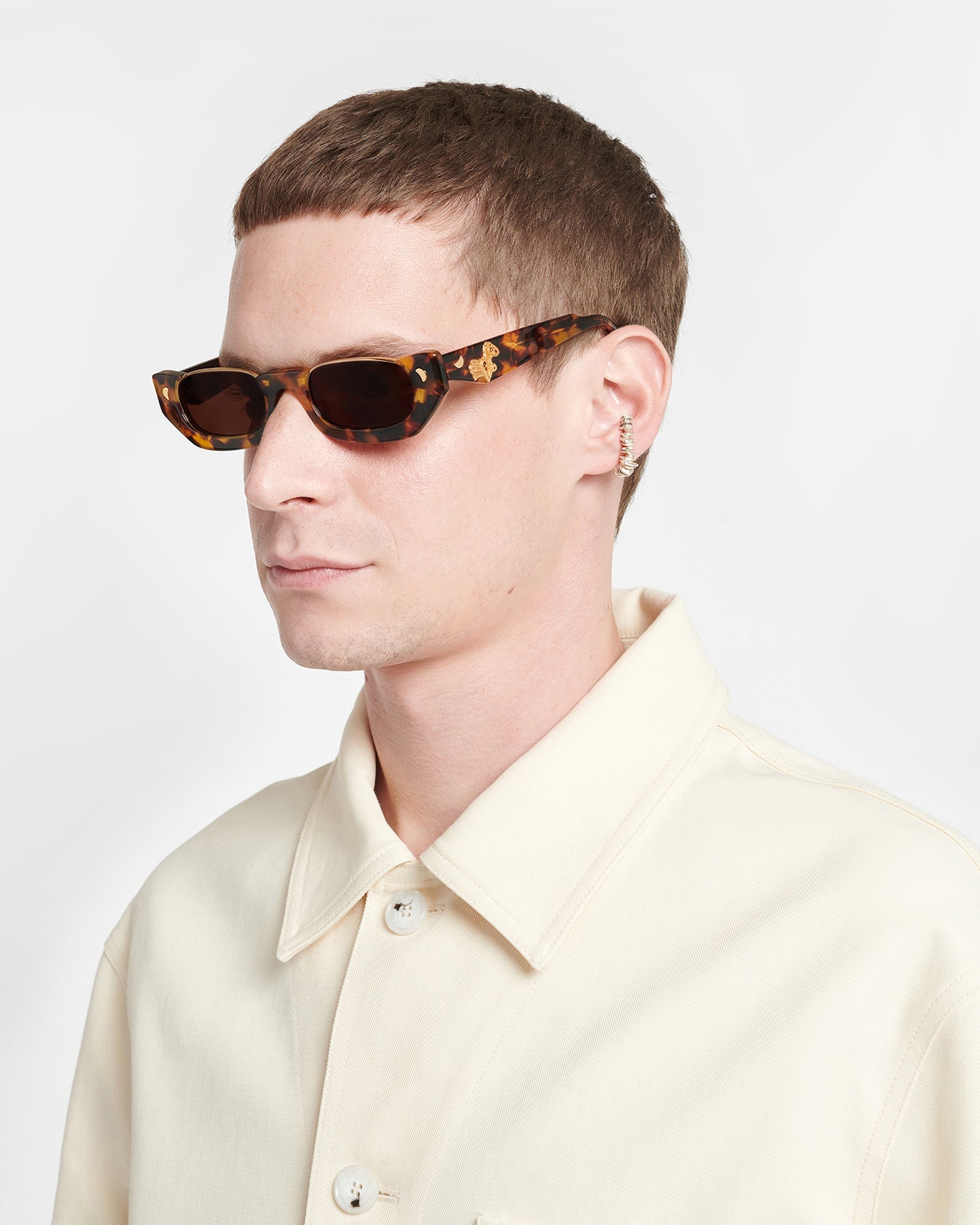 Bio-Plastic Half-Moon Sunglasses - 7