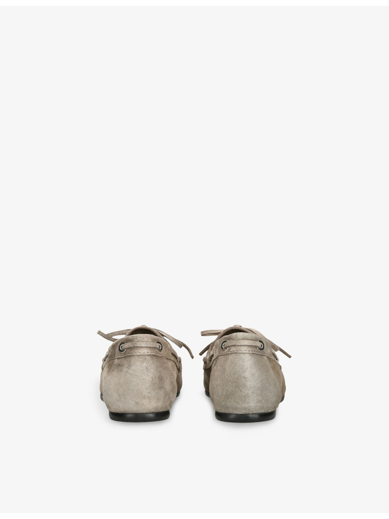 Stuart Weitzman Tinsley Suede Moccasins outlook