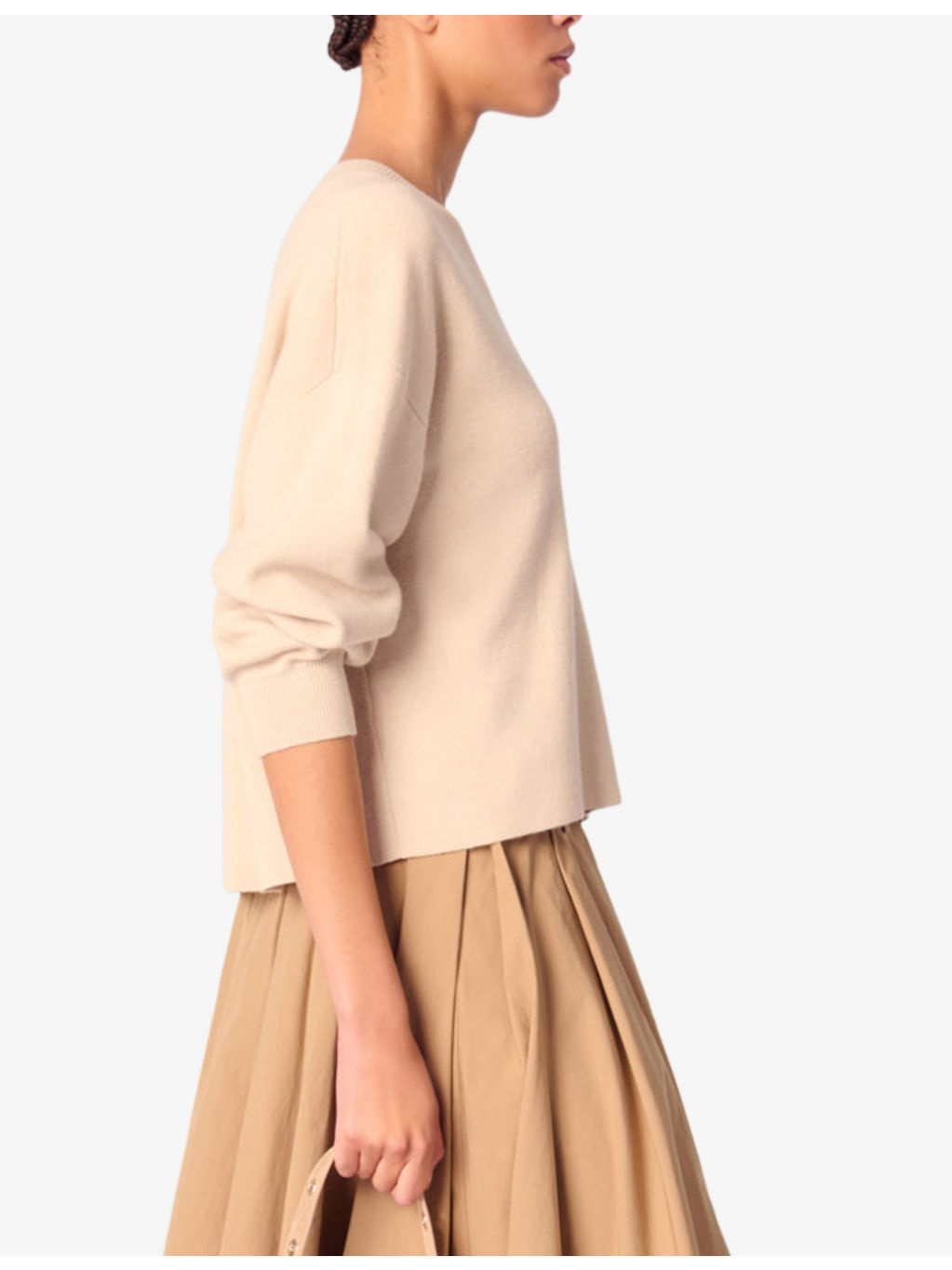 V-Neck Wool-Blend Jumper - 3