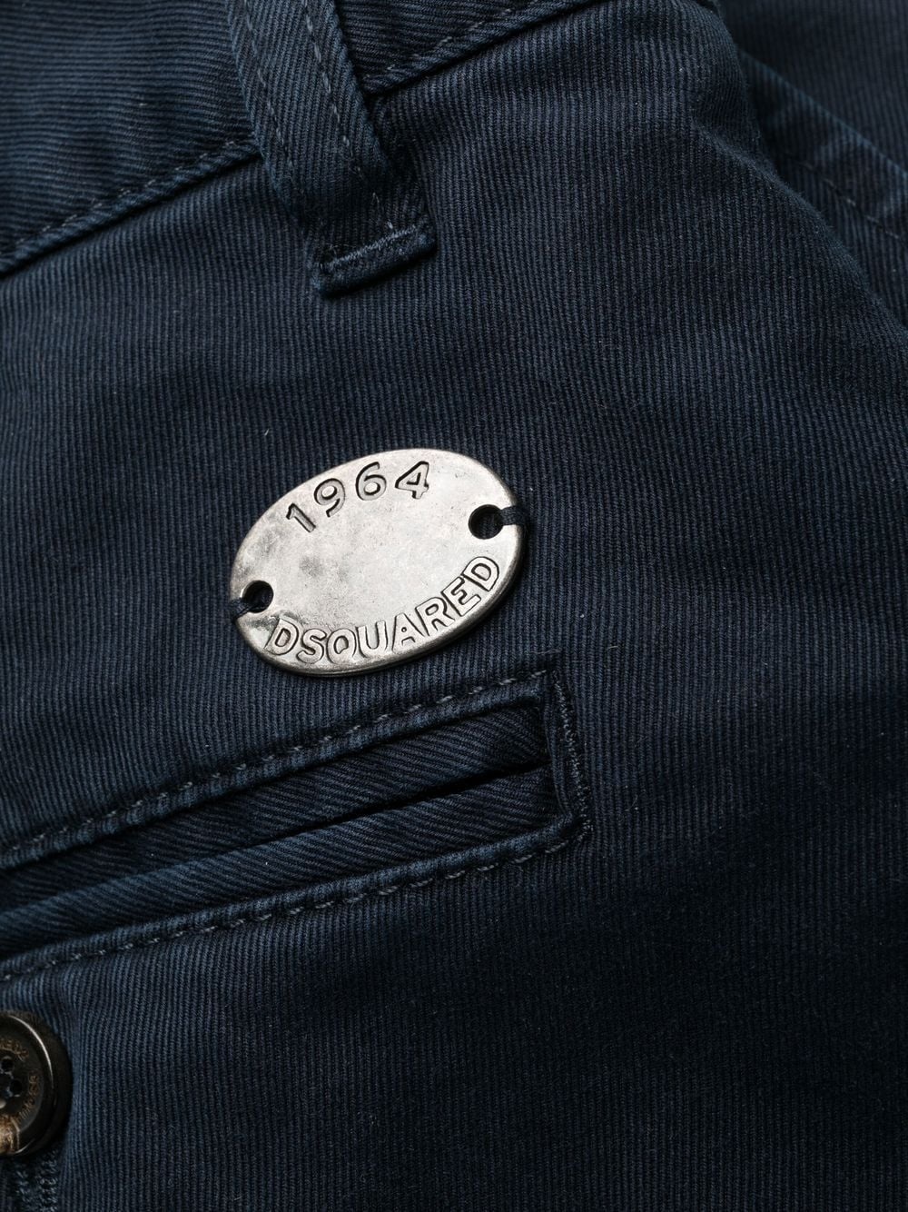 mid-rise tapered trousers - 6