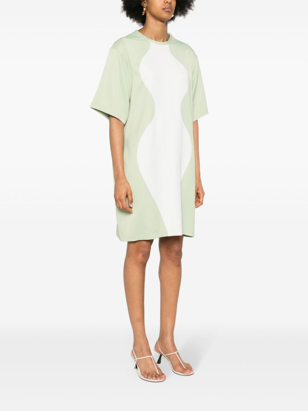 Illusion mini dress - 3