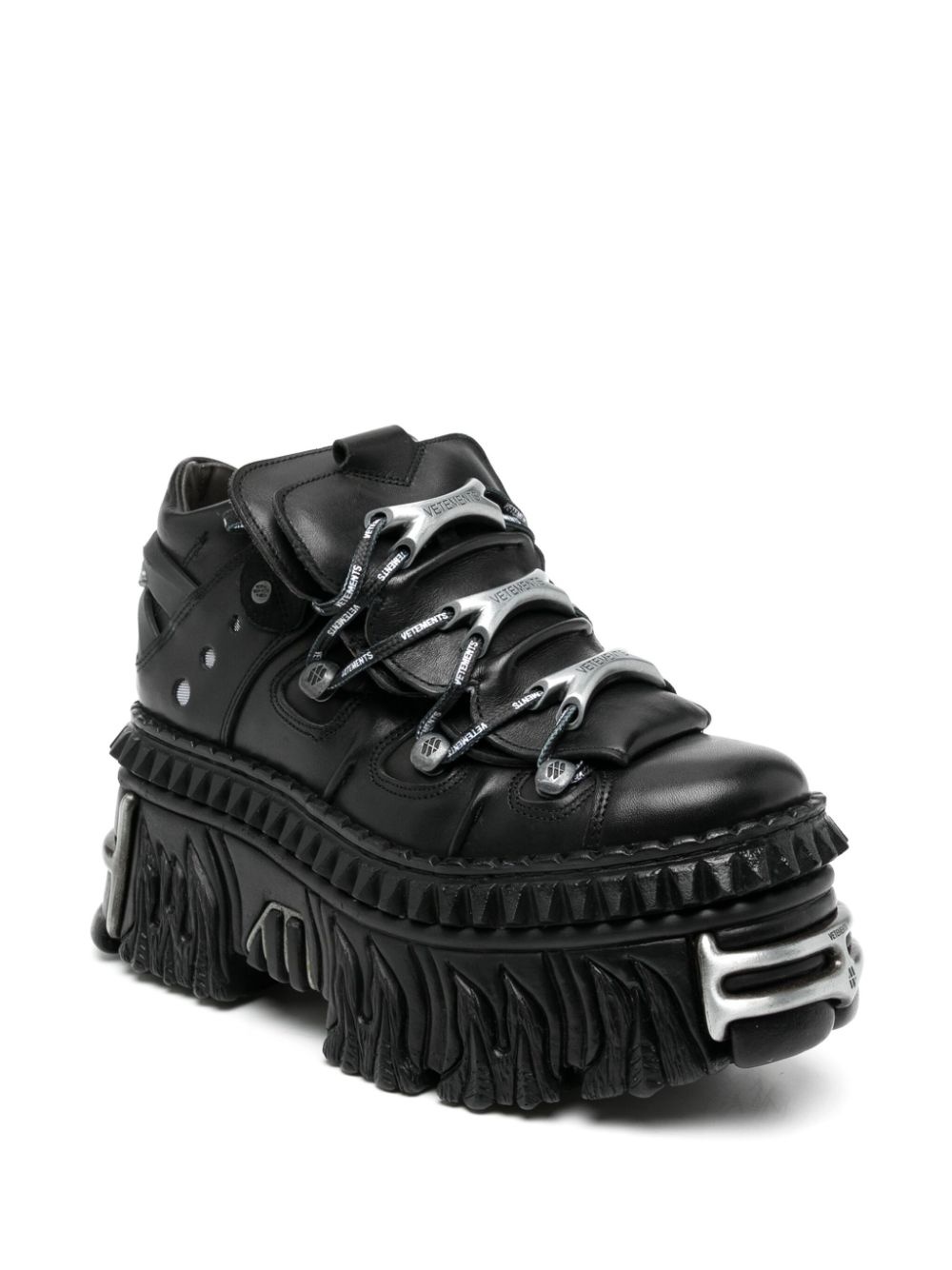 lace-up boots - 2