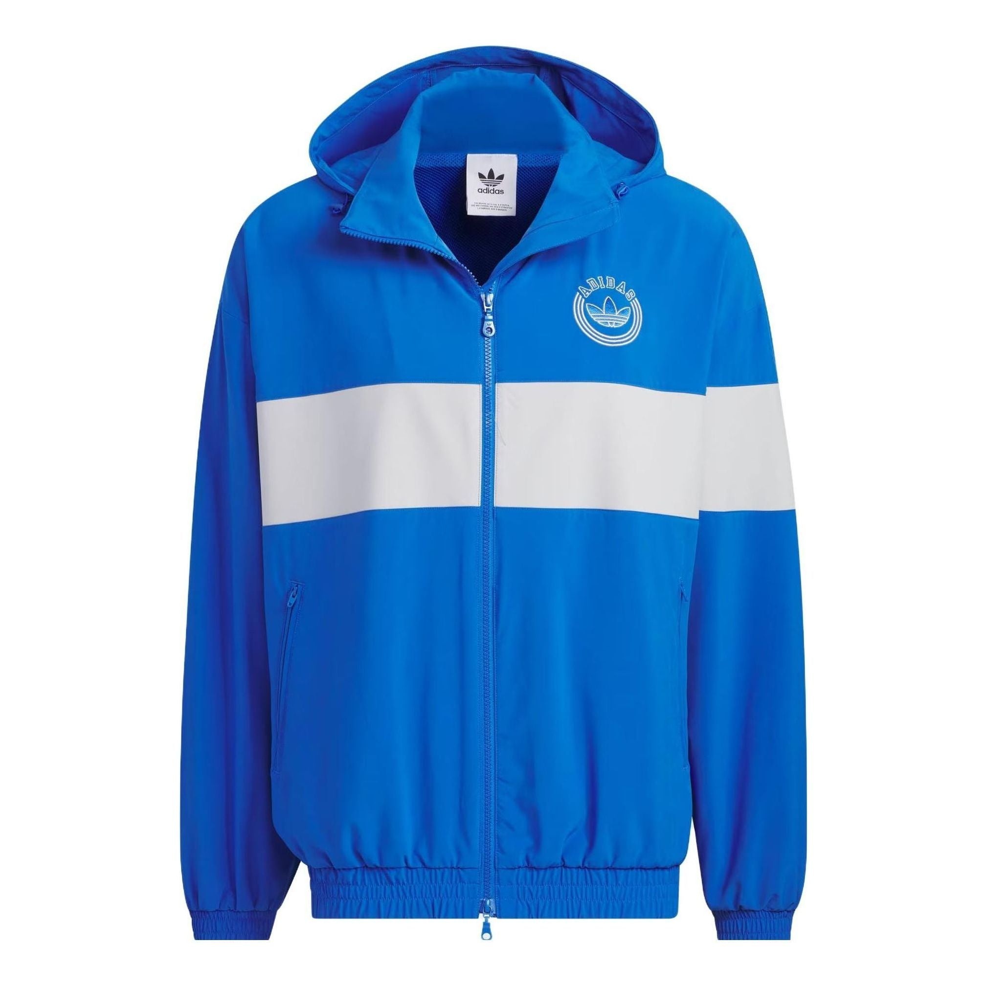 adidas Originals Rifta Windbreaker Jackets 'Blue White' IU4794 - 1