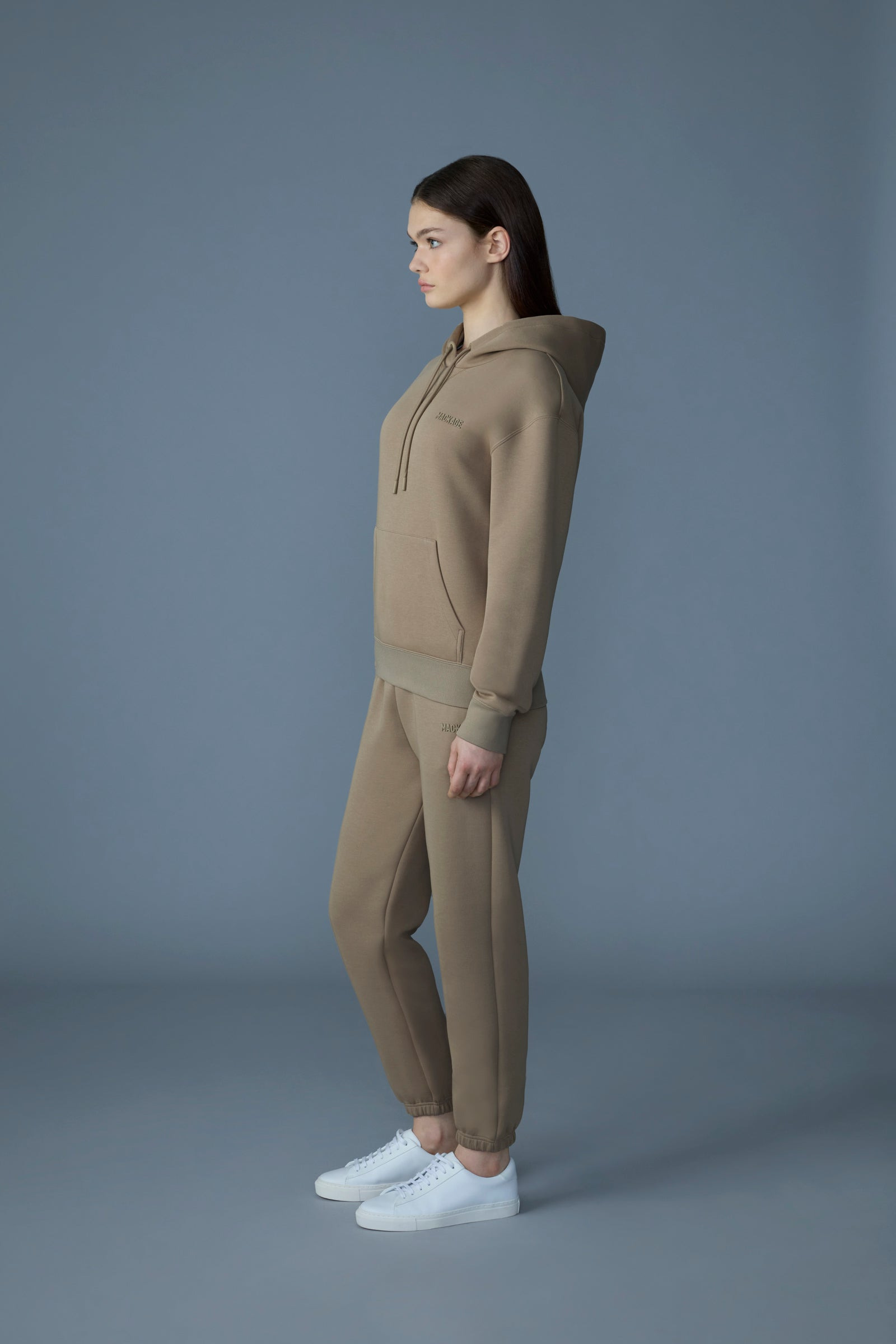 KRYSTIANA Double-face Jersey hoodie - 3