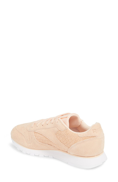 Reebok x Maison Margiela Classic Leather Sneaker in Desert Dust/White outlook