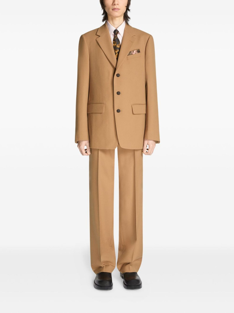Dries Van Noten floral-print silk tie outlook