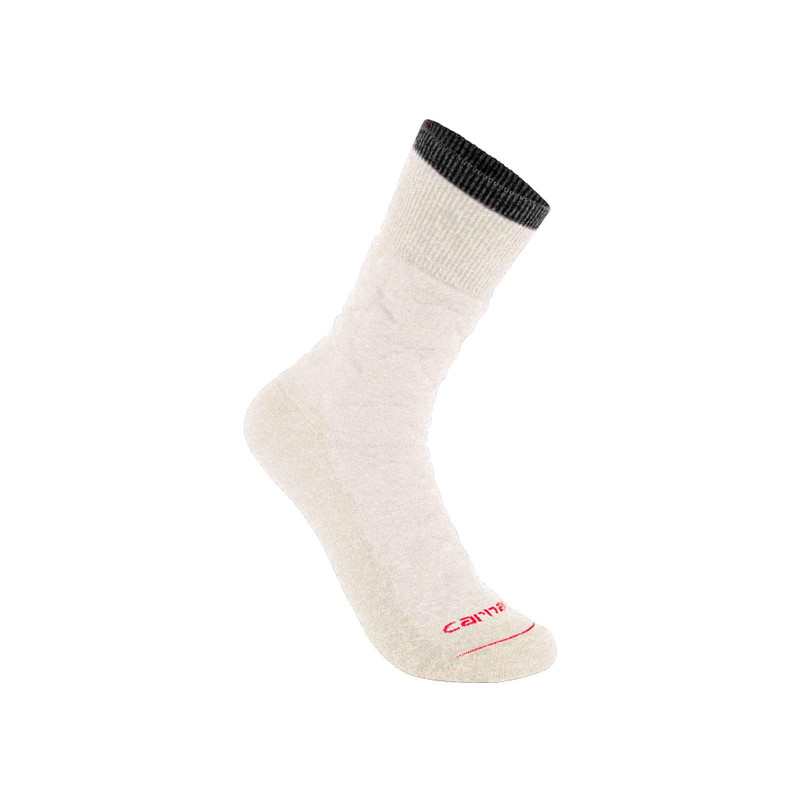 Twin Knit Heavyweight Diamond Plate Crew Sock 1