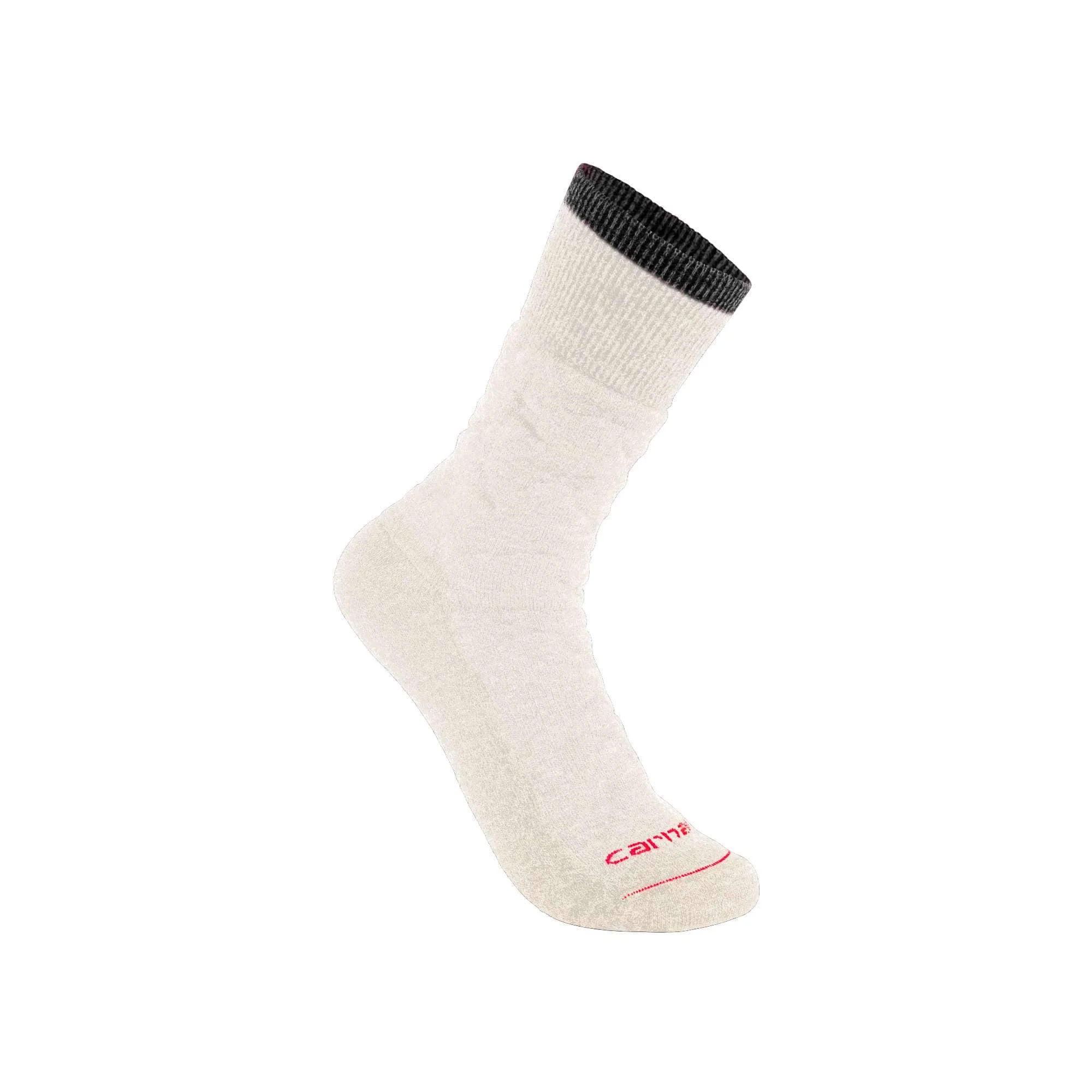 Twin Knit Heavyweight Diamond Plate Crew Sock - 1
