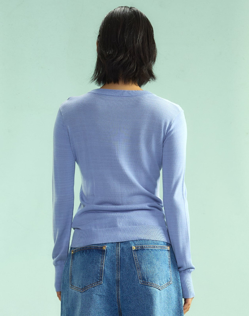 CYNTHIA ROWLEY Aspen Crewneck Knit Top outlook