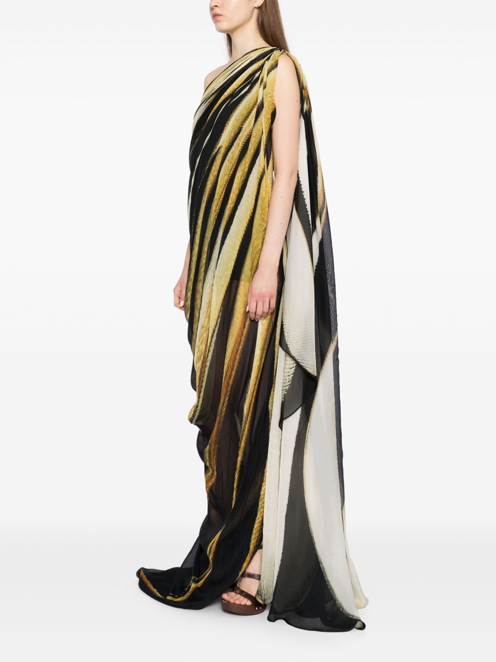 graphic-printed dress - 3