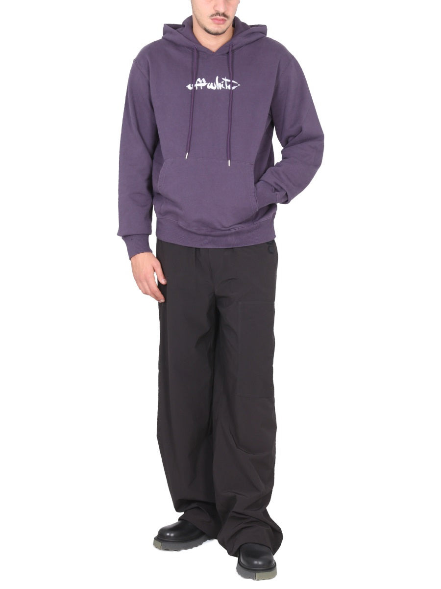 Off-White Men Wide Leg Pants - 2