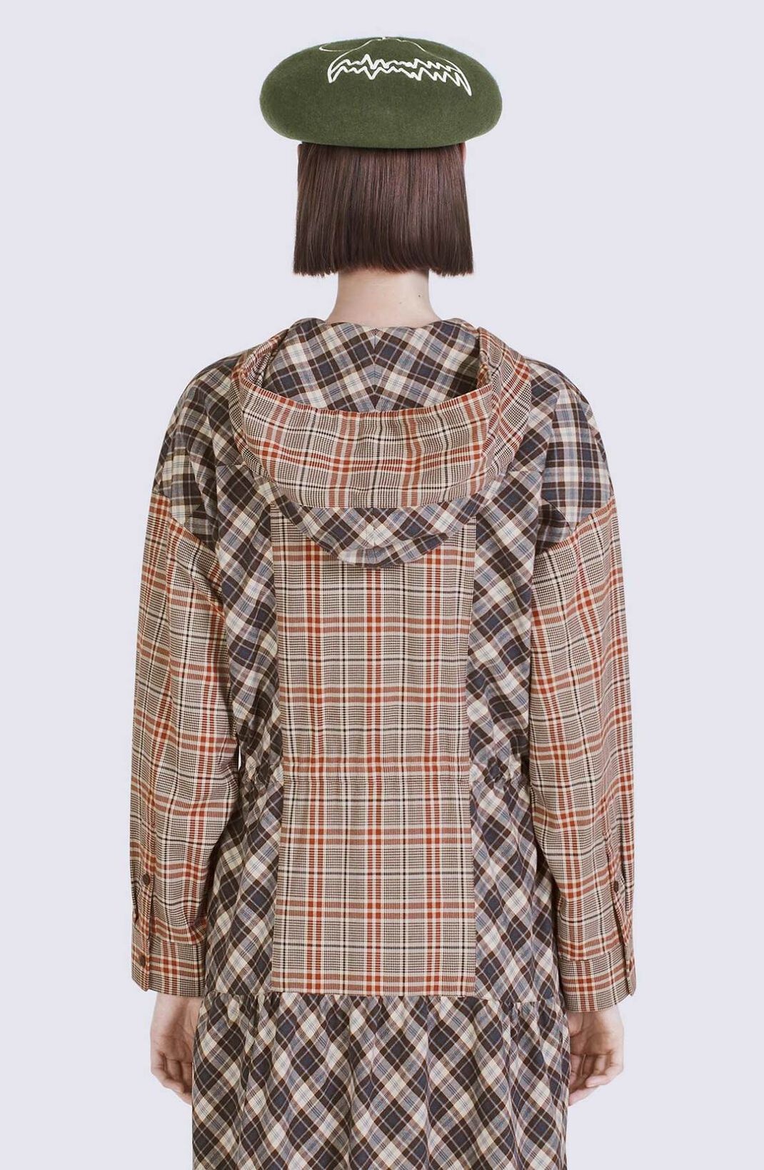Long checked dress - 5