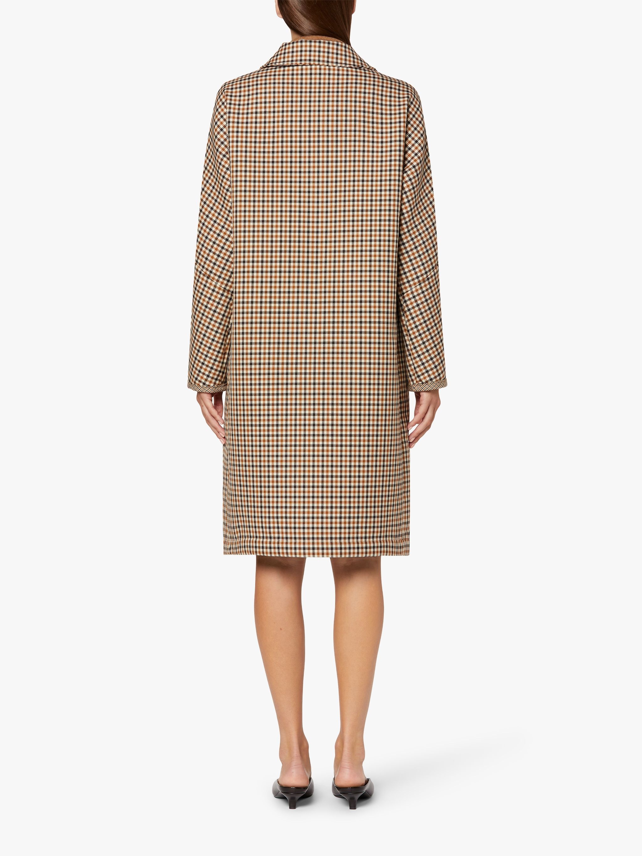 FAIRLIE BROWN SHEPARD CHECK WOOL OVERCOAT | LMC-008 - 4