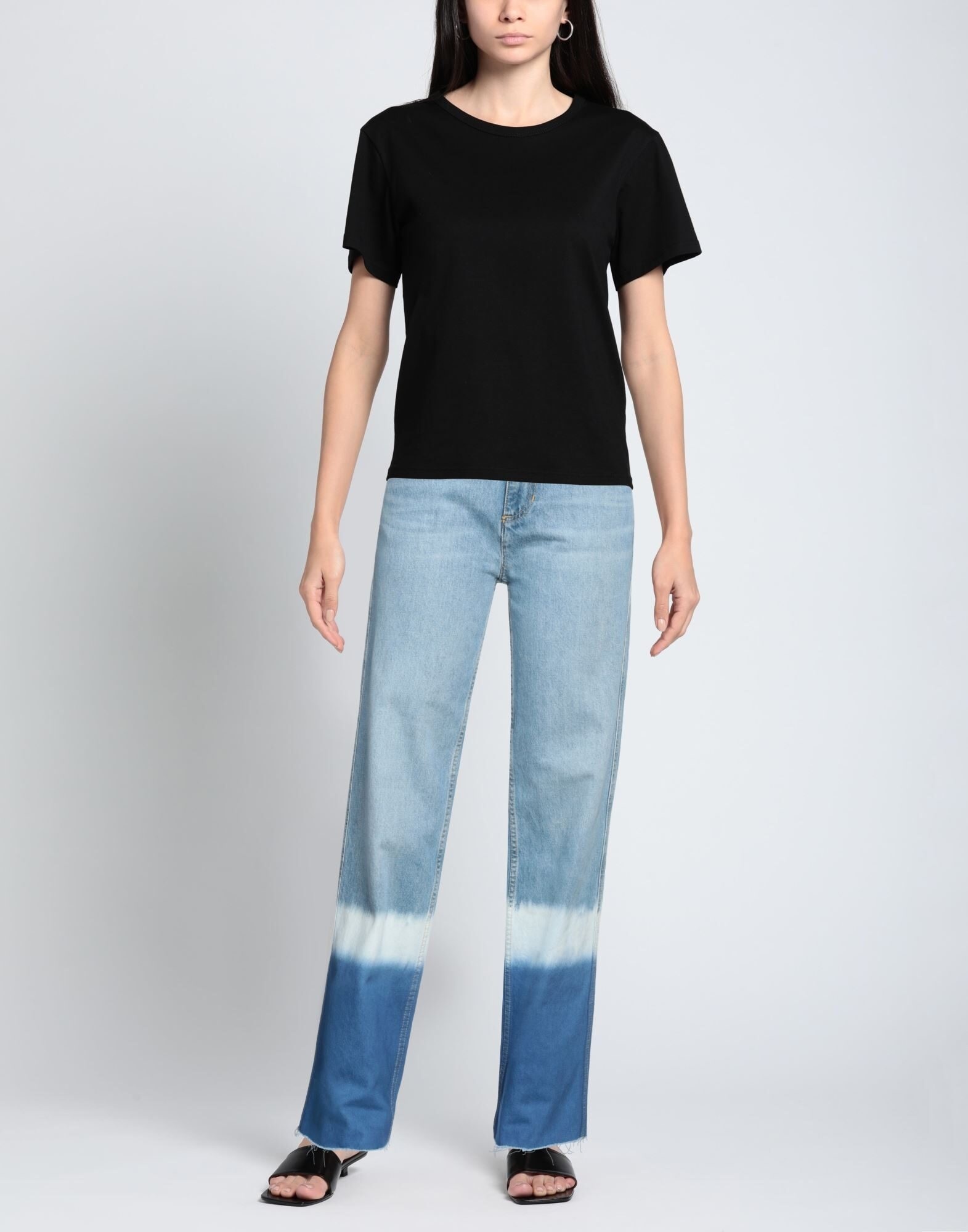 Blue Women's Denim Pants - 2