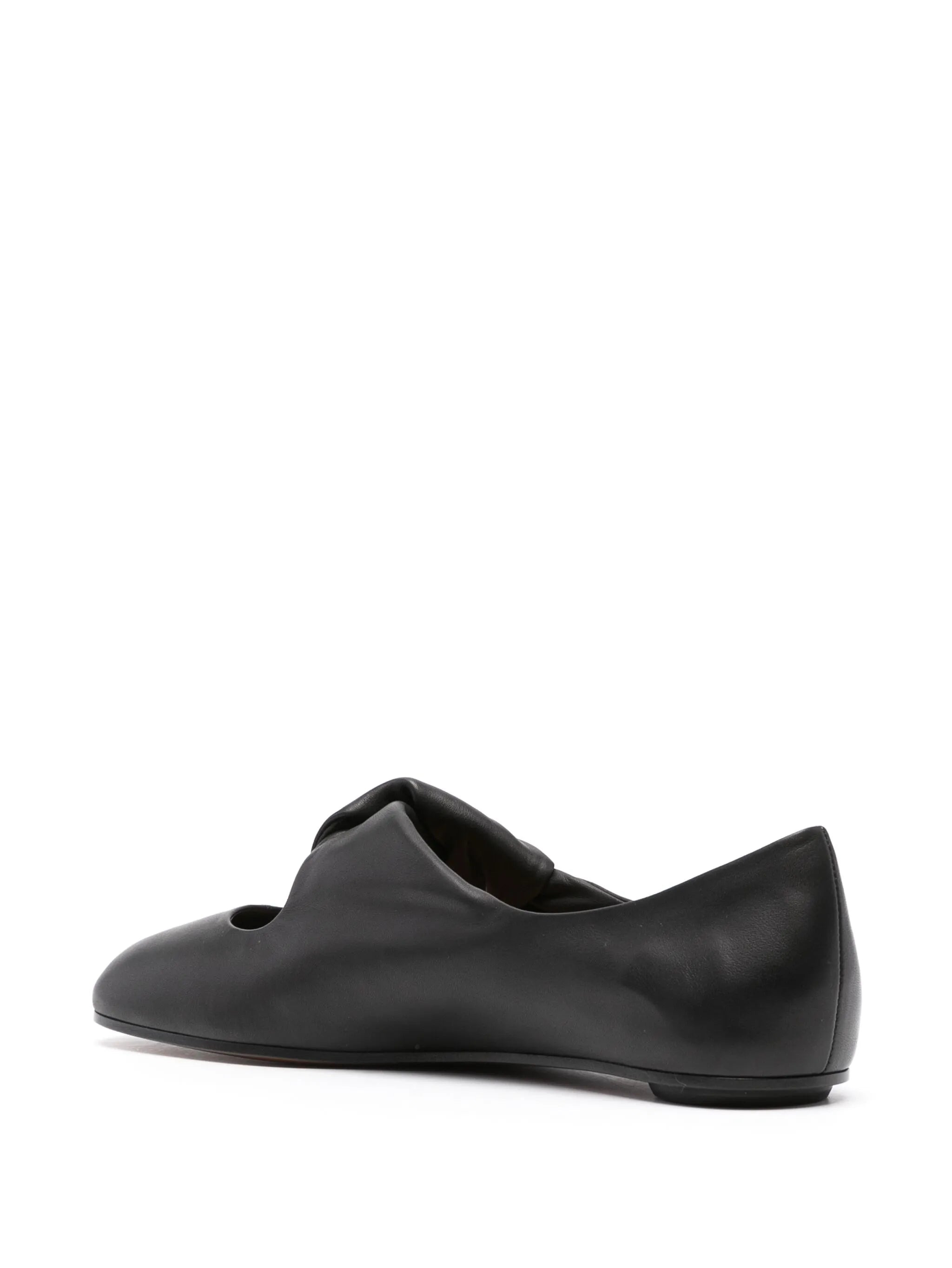 twist-detailing ballet flats - 3