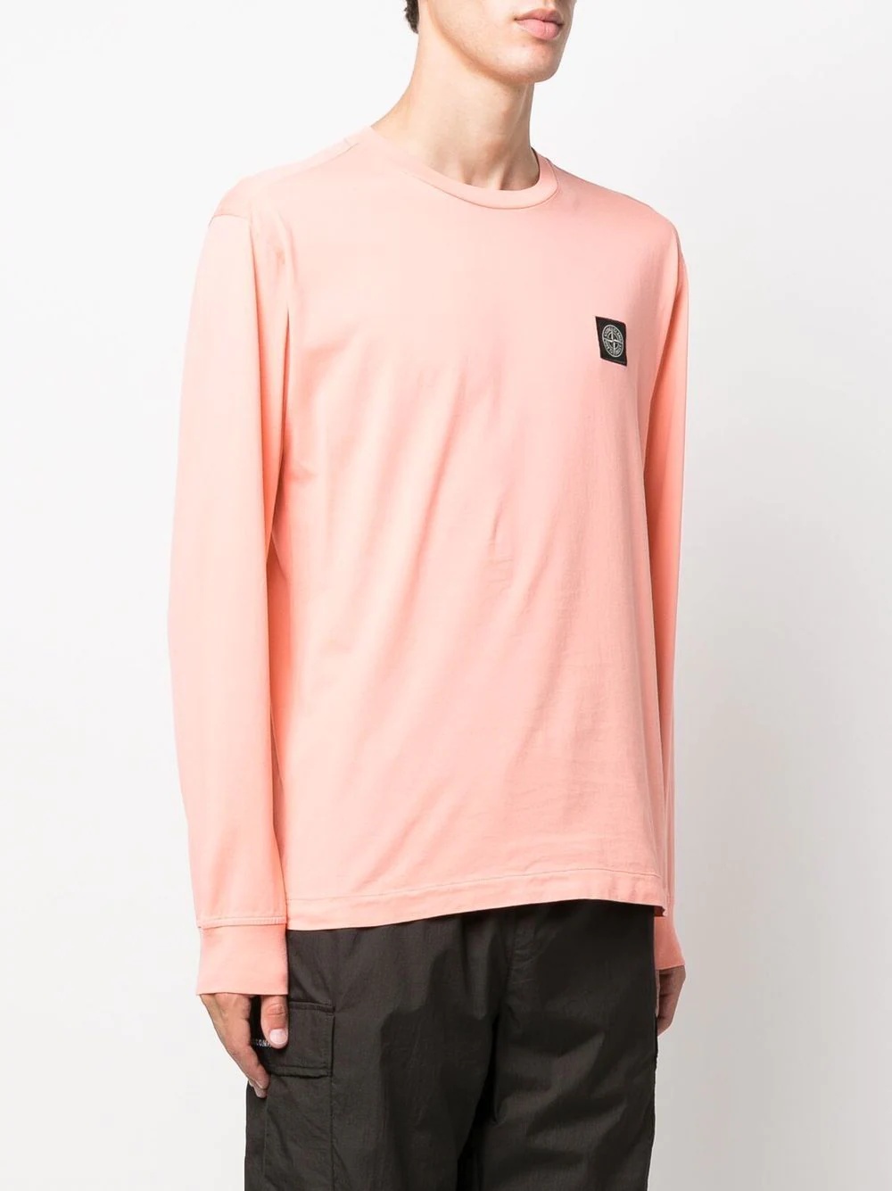 Compass-patch long-sleeve T-shirt - 3