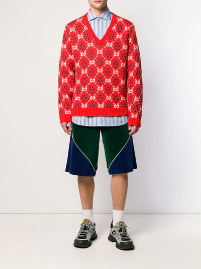 GUCCI track shorts outlook