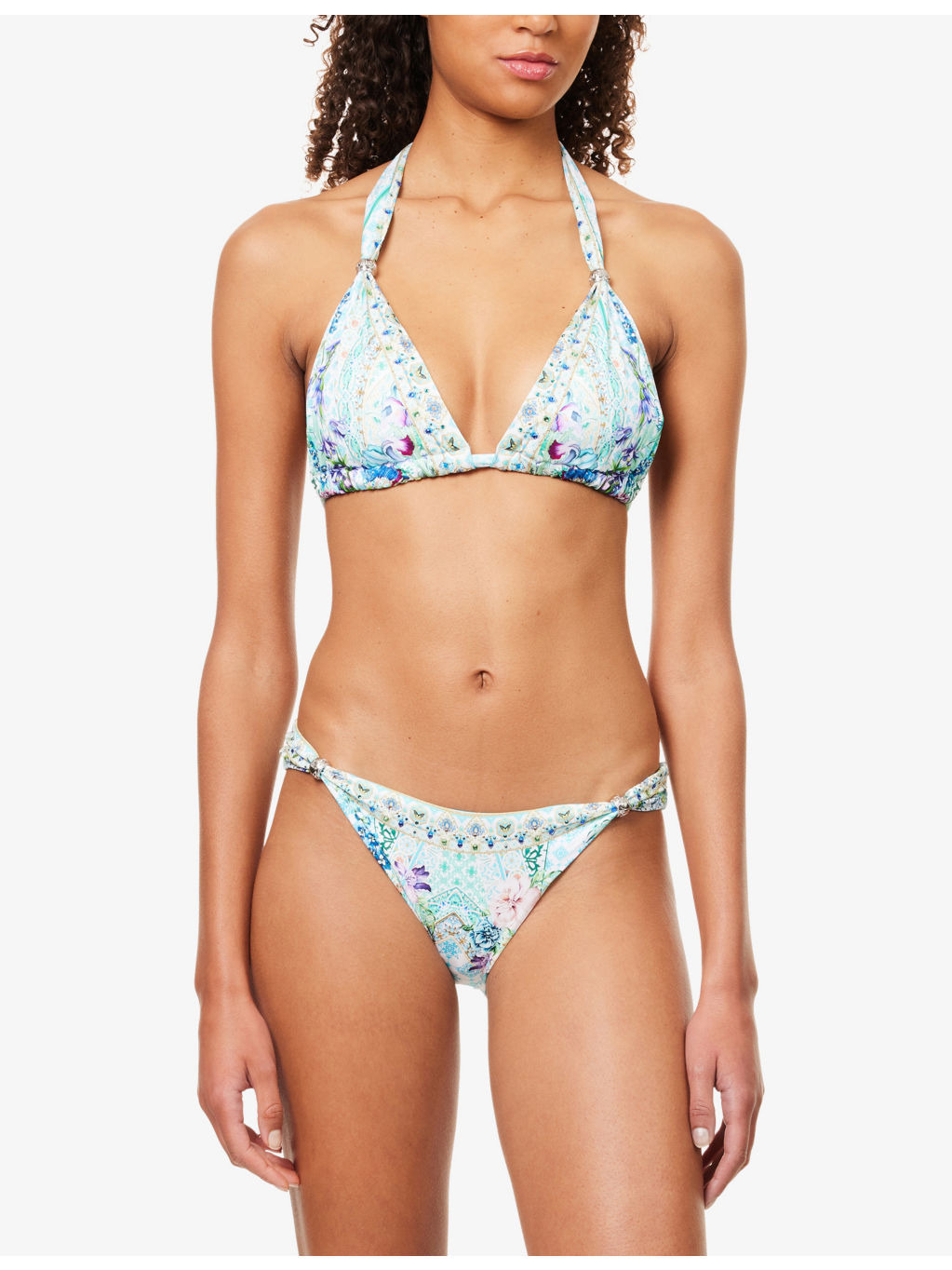 Sunrise in Sintra Soft Tie Bikini Set - 2