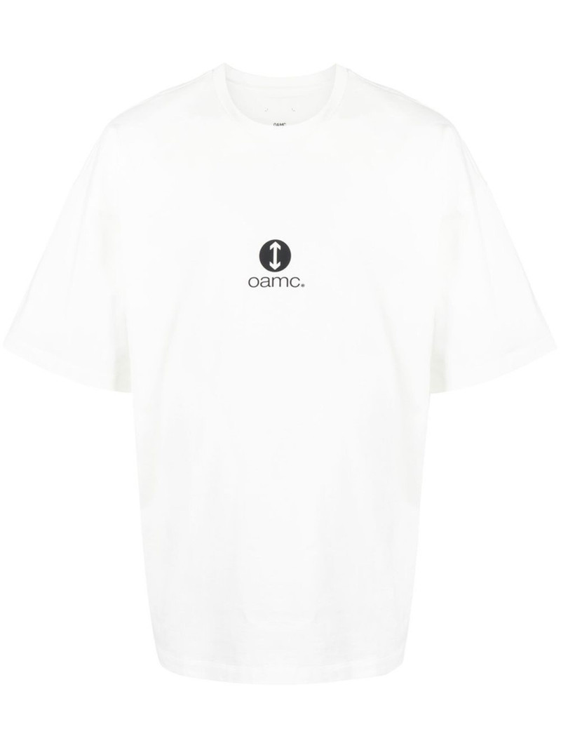 logo-print t-shirt - 1