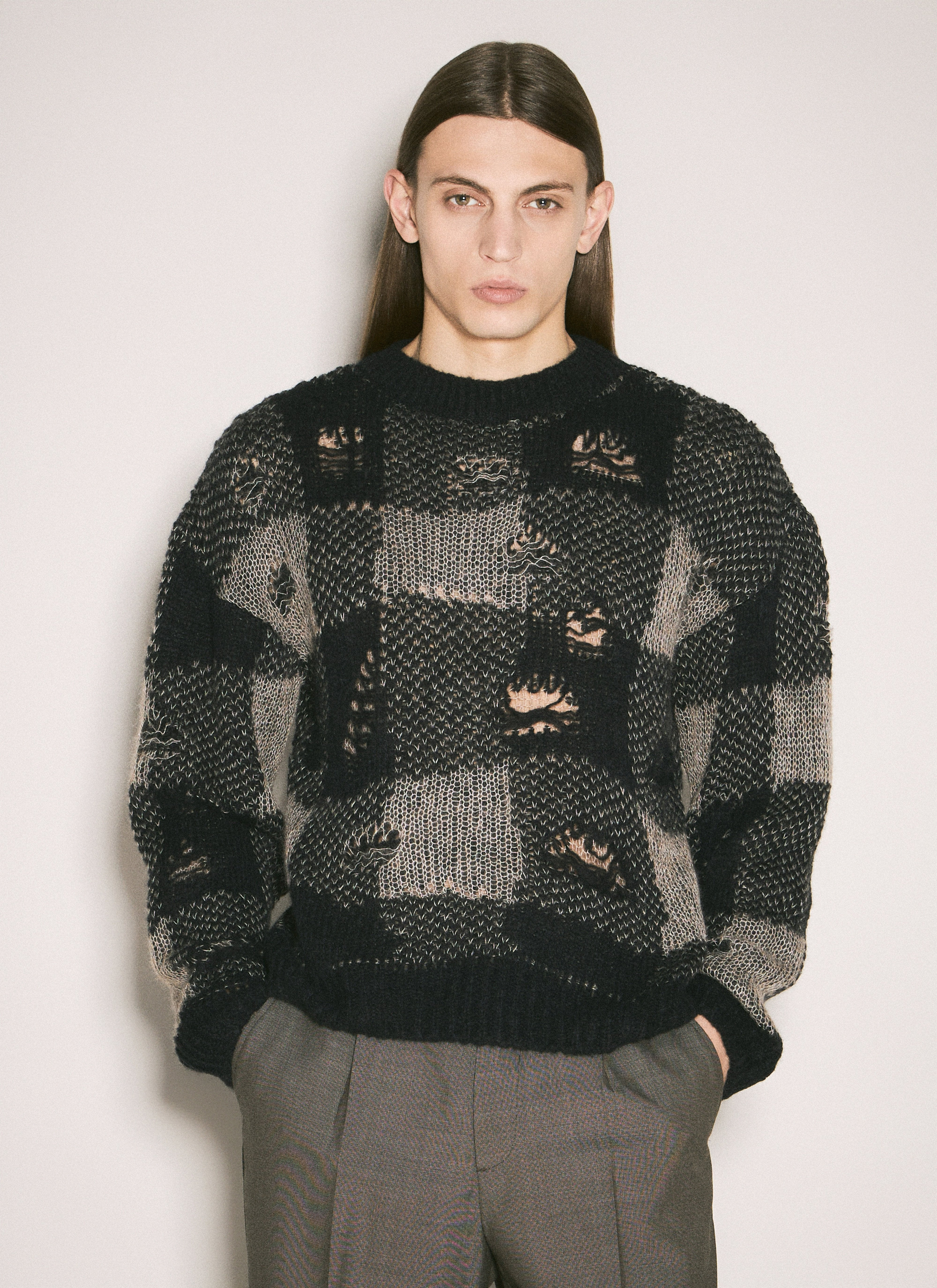 Our Legacy Men Sonar Crewneck Sweater - 1