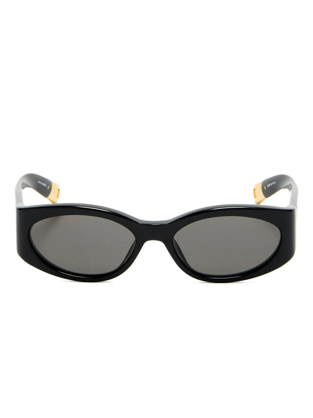 oval-frame sunglasses - 1