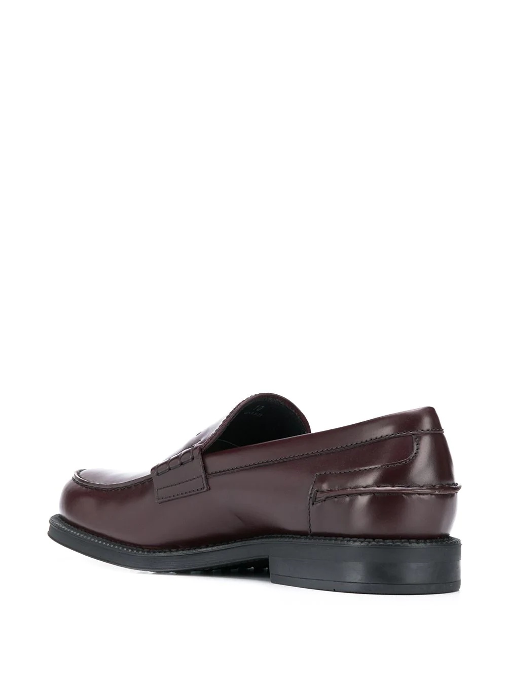 classic leather loafers - 3