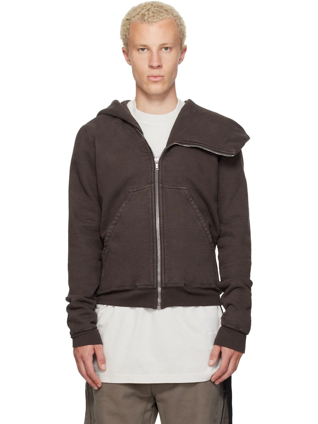 Brown Tower Mountain Hoodie - 1