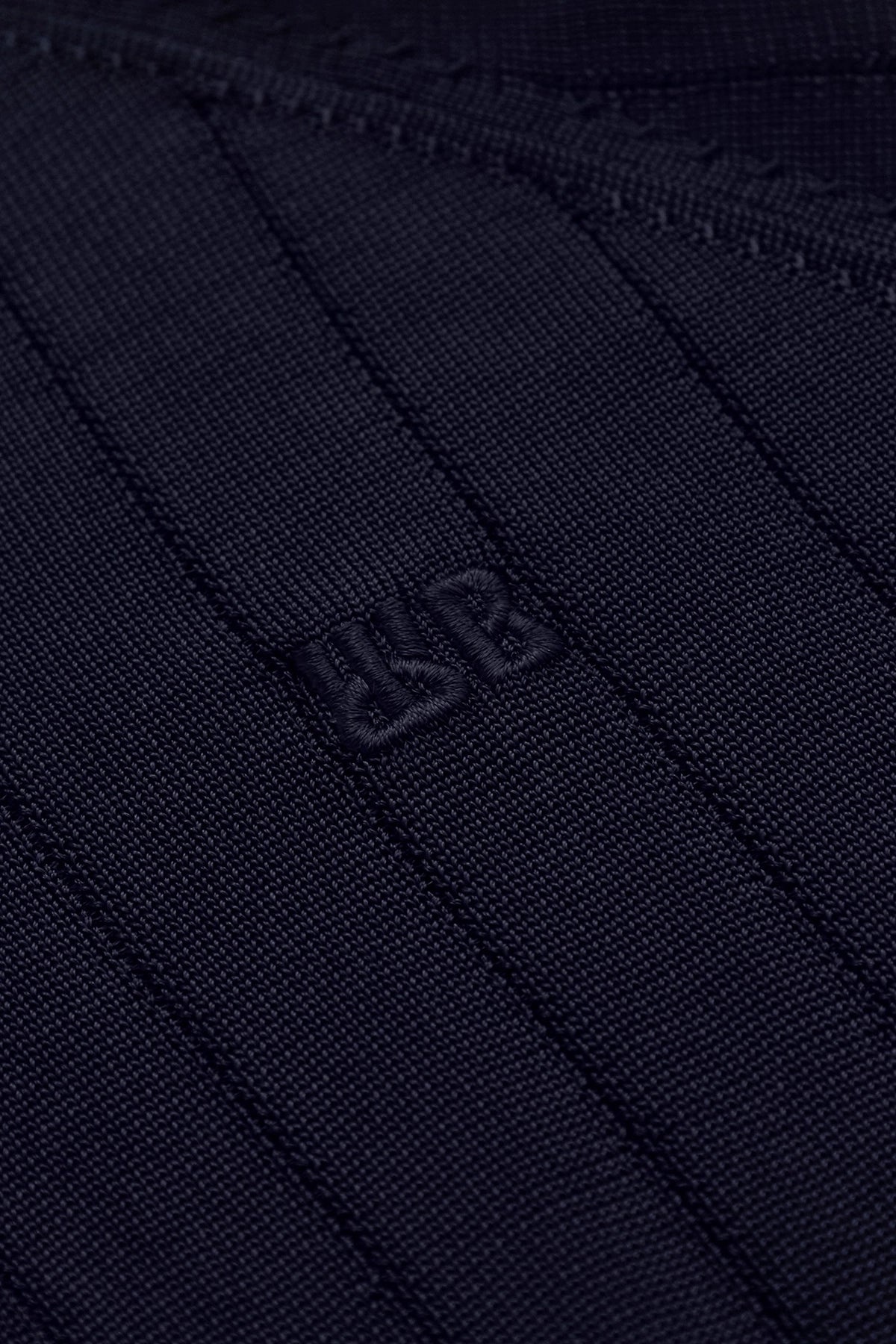 Wales Bonner Roots Polo Shirt Navy - 3