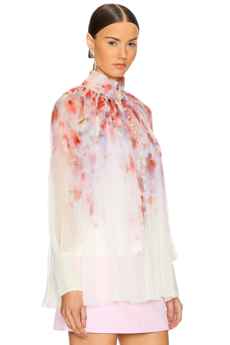 Crush Smock Blouse - 2