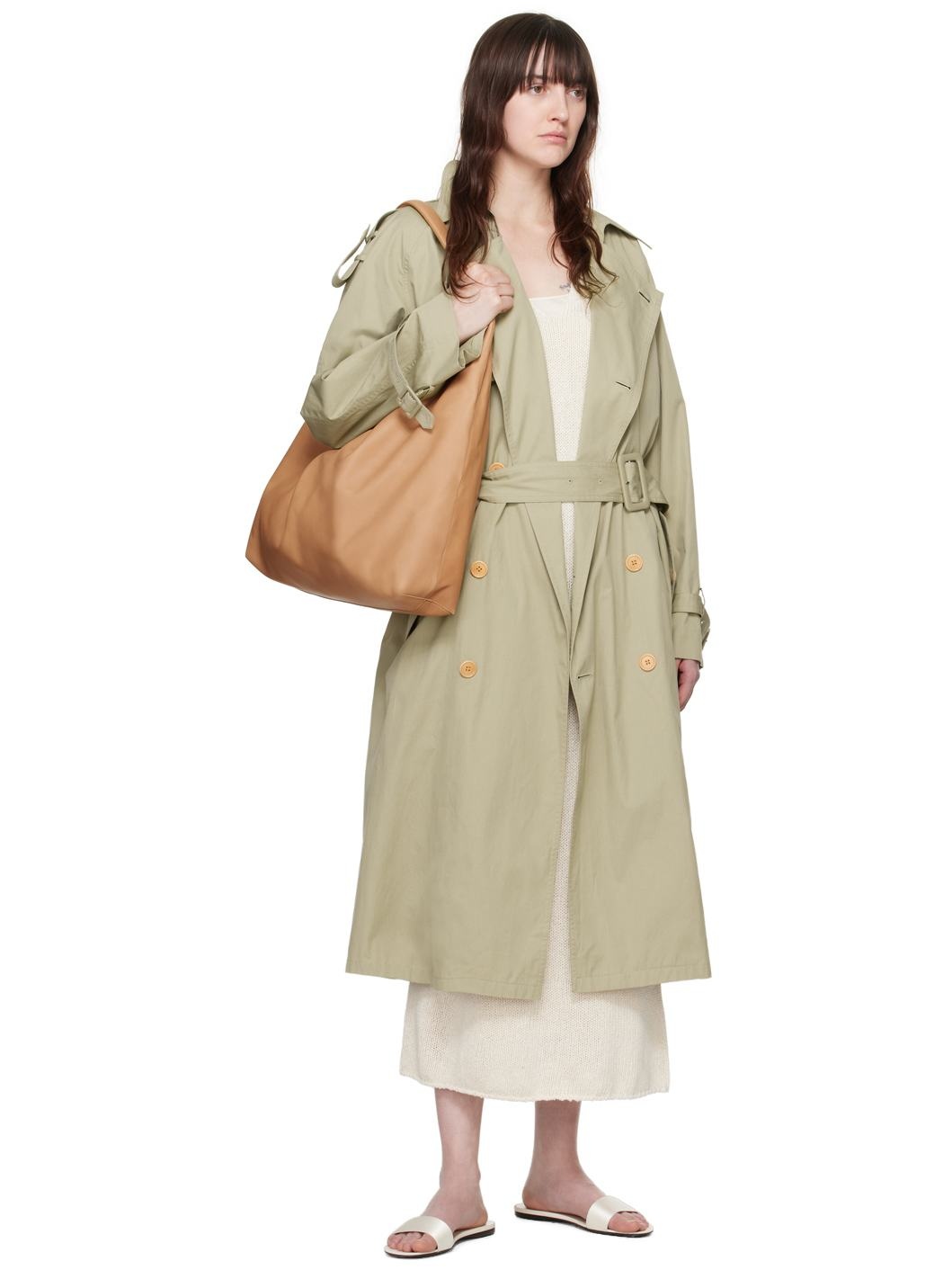 Beige Bindle 3 Tote - 4