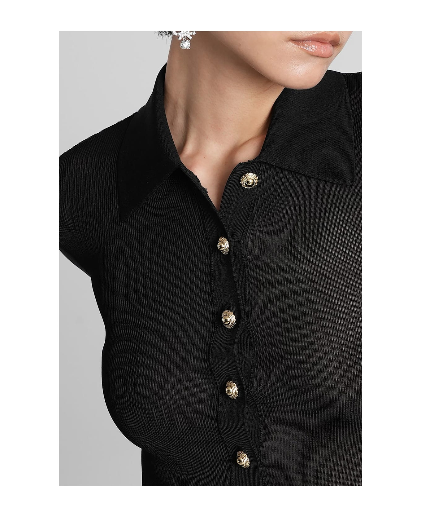 Body In Black Viscose - 5