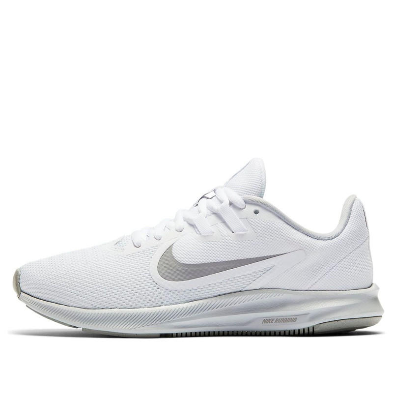 (WMNS) Nike Downshifter 9 Low Tops Knitted White AQ7486-100 - 1