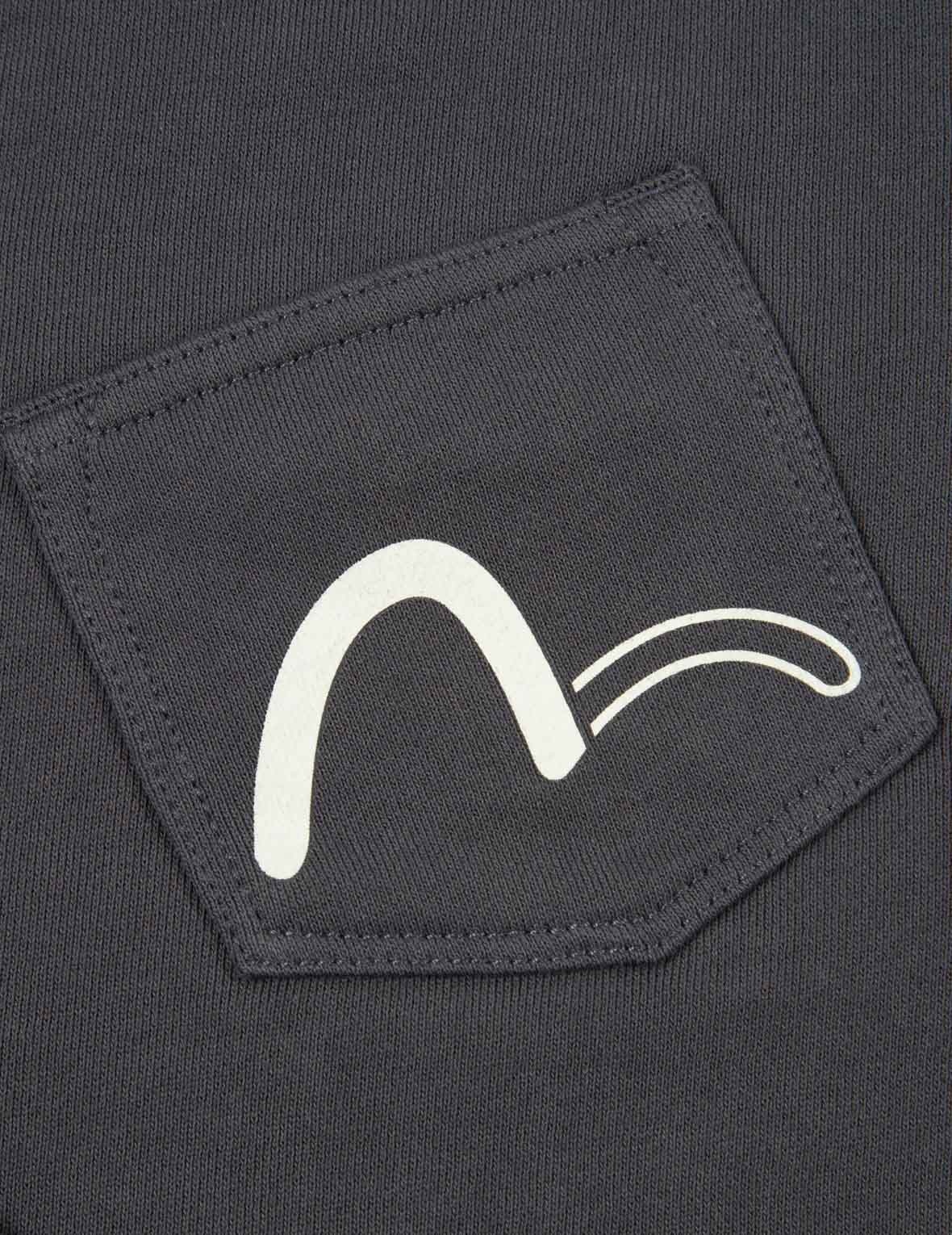Seagull Print Pocket Sweat Shorts - 17