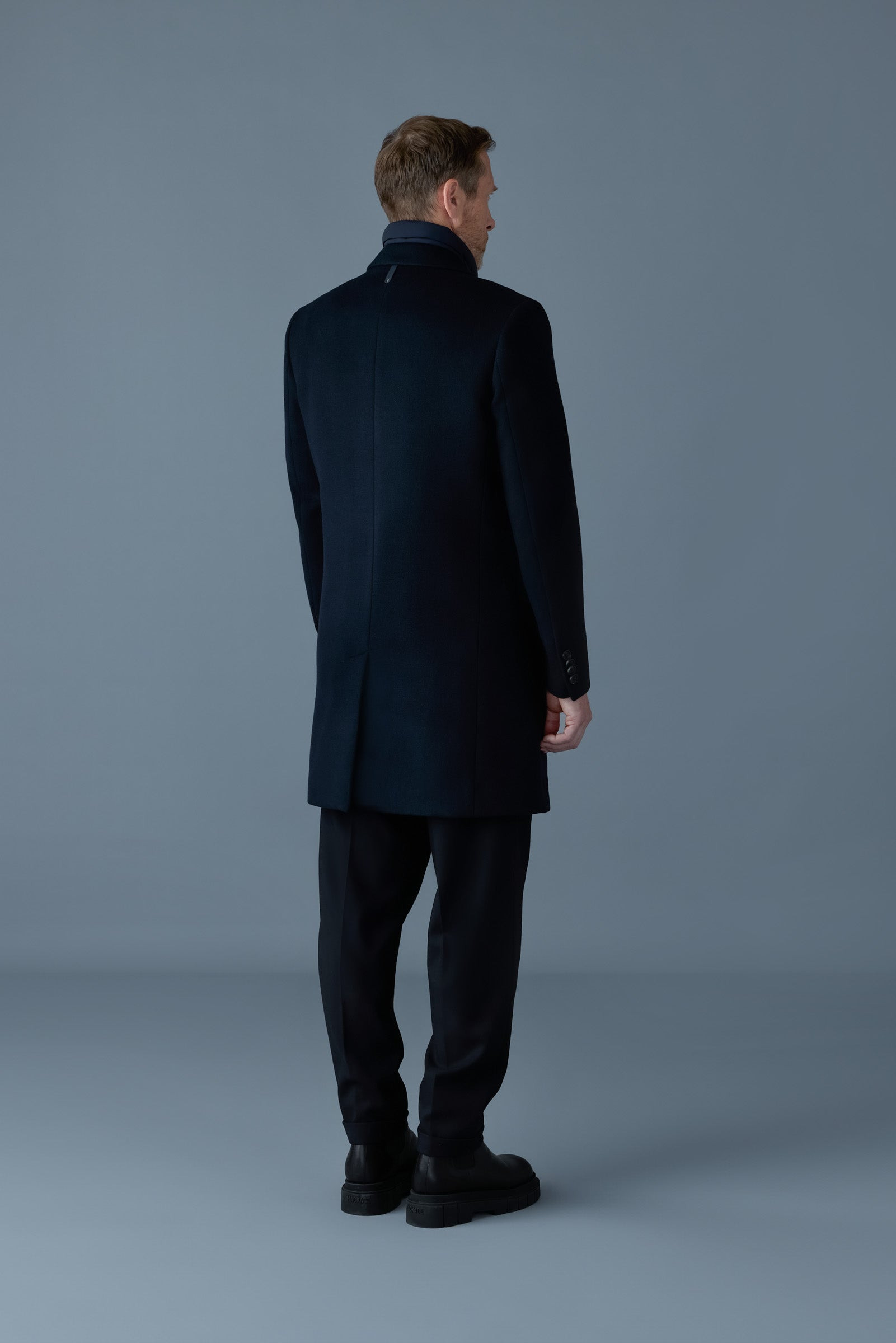 SKAI-SLB 3-in-1 wool coat with removable down liner - 5