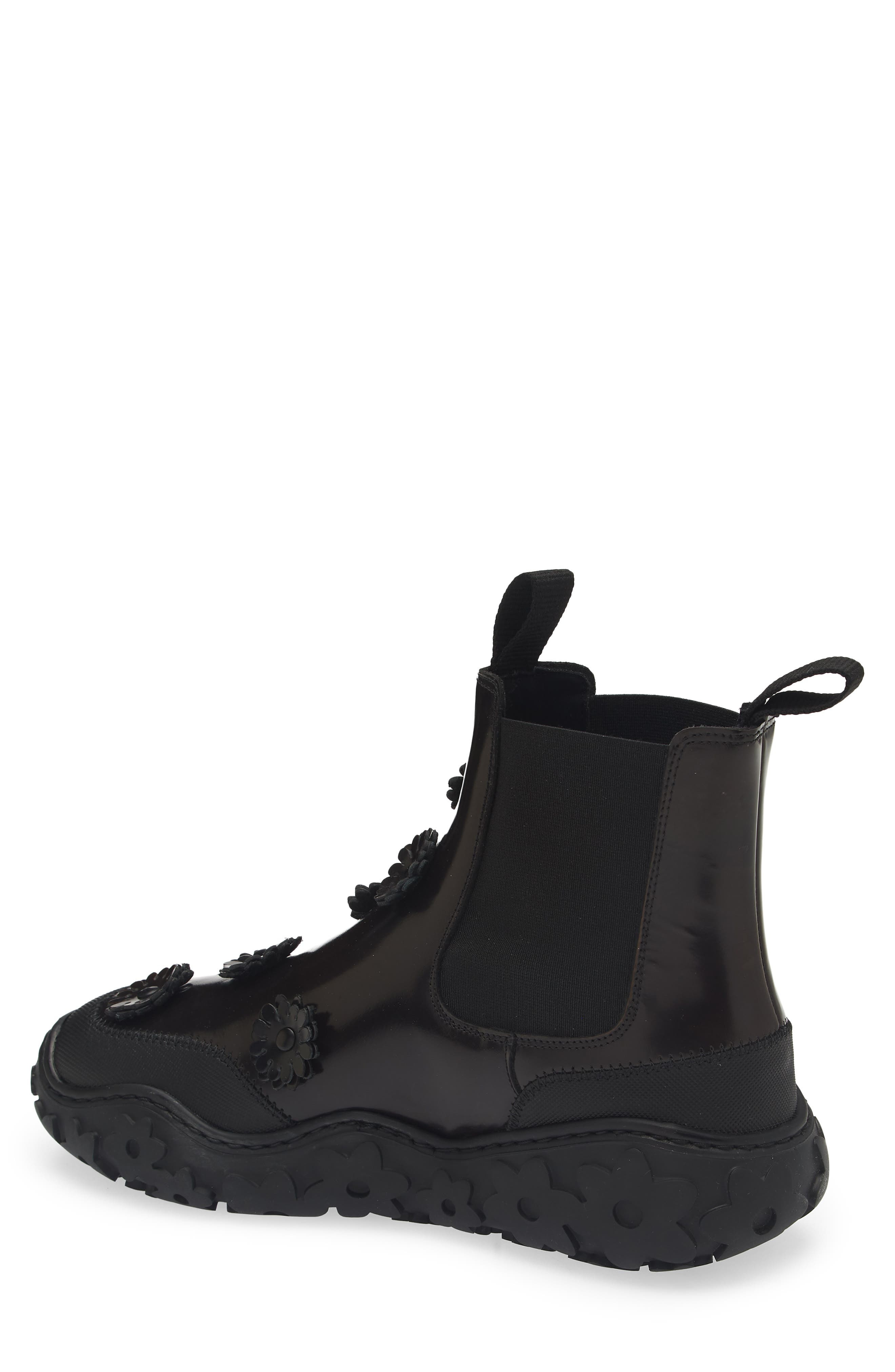 Cecilie Bahnsen Binley Floral Embellished Chelsea Boot in Brown at Nordstrom - 2
