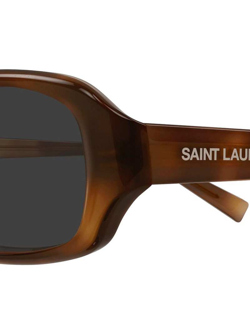 rectangular slim saint laurent sunglasses 3