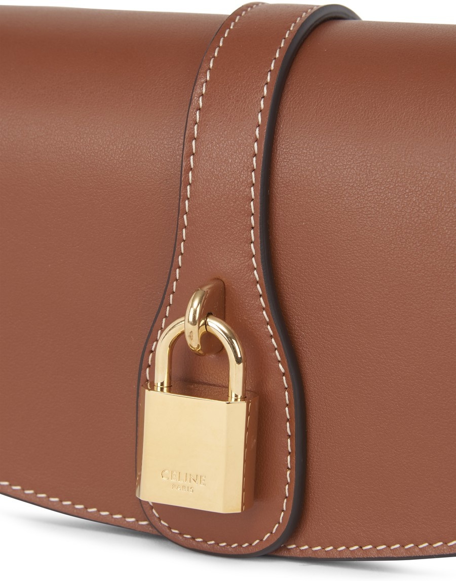 Tabou Clutch On Strap in Smooth Calfskin - 7