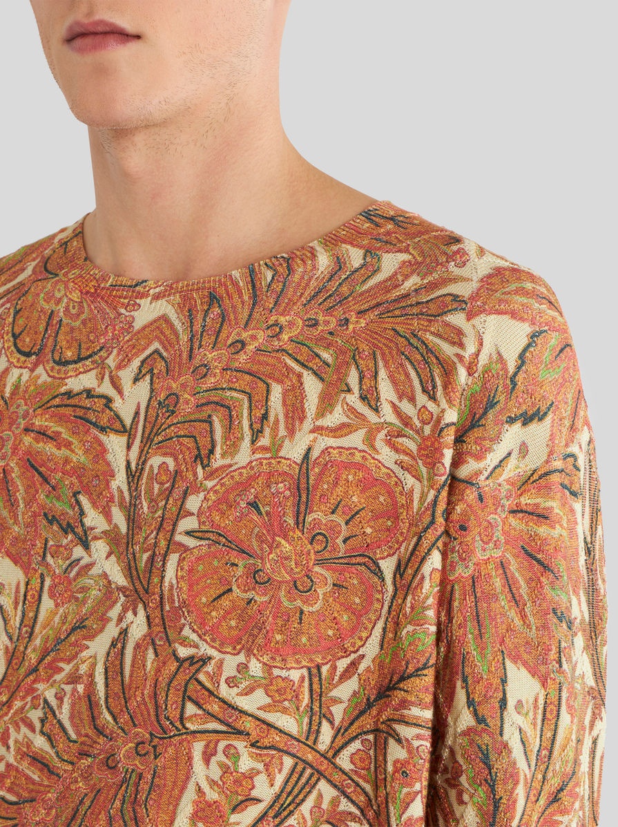 JUMPER WITH MACRO FLORAL DESIGNS - 3