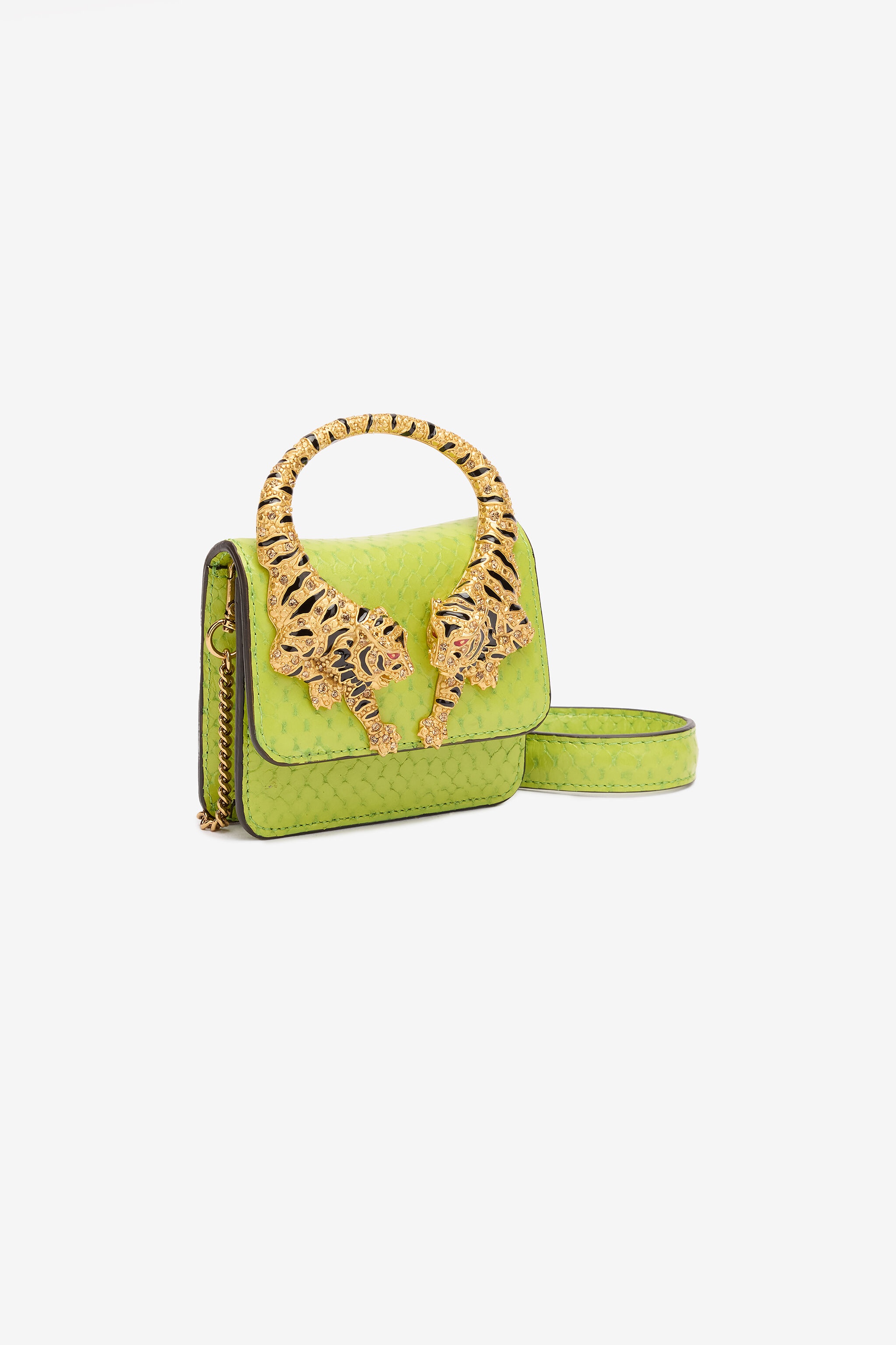 Roar Bag With Bejeweled Tigers - 5