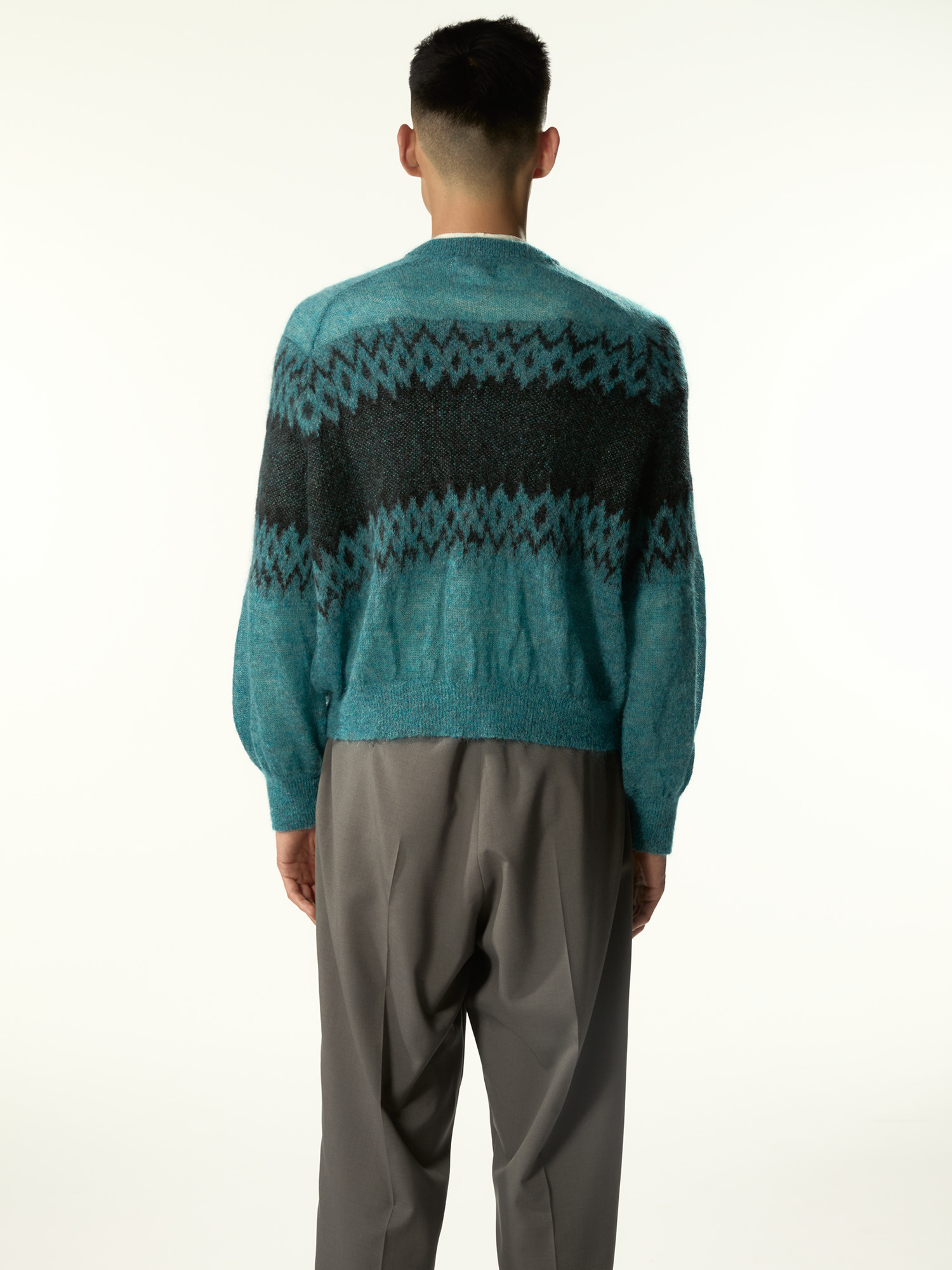 Christmas Sweater Rave Blue - 3