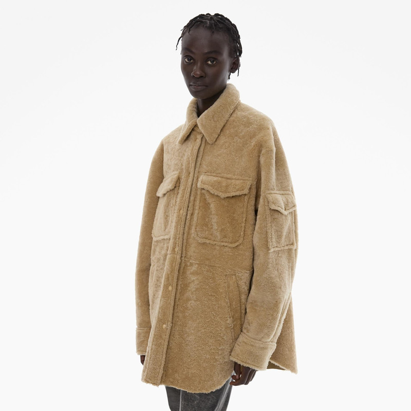 SHEARLING SHIRT JACKET 5