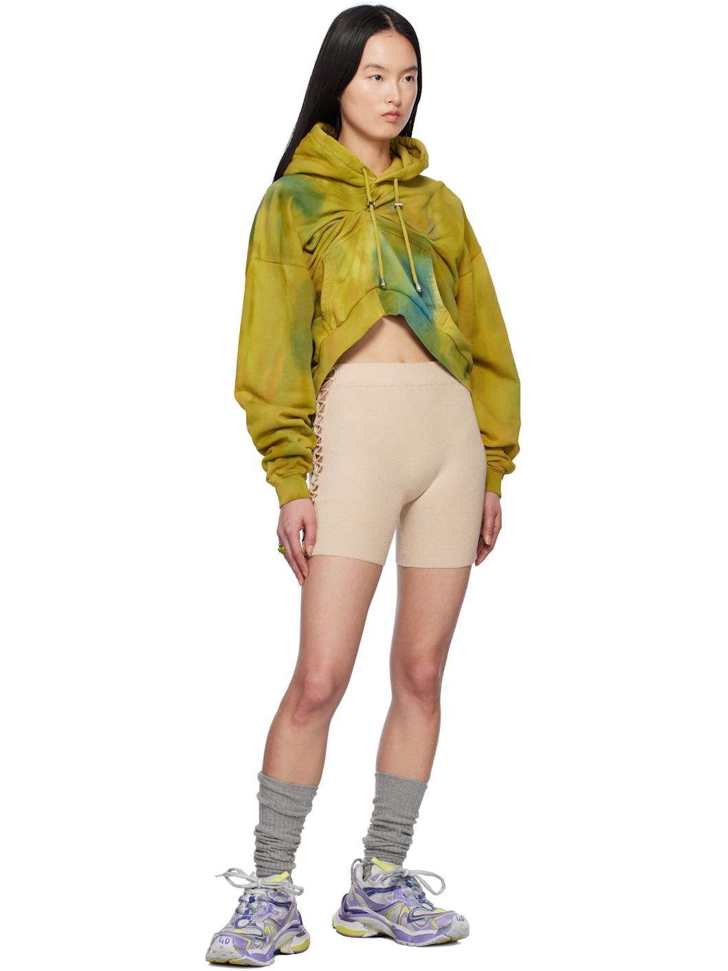 Acne Studios Furry clog boots - Off white | REVERSIBLE