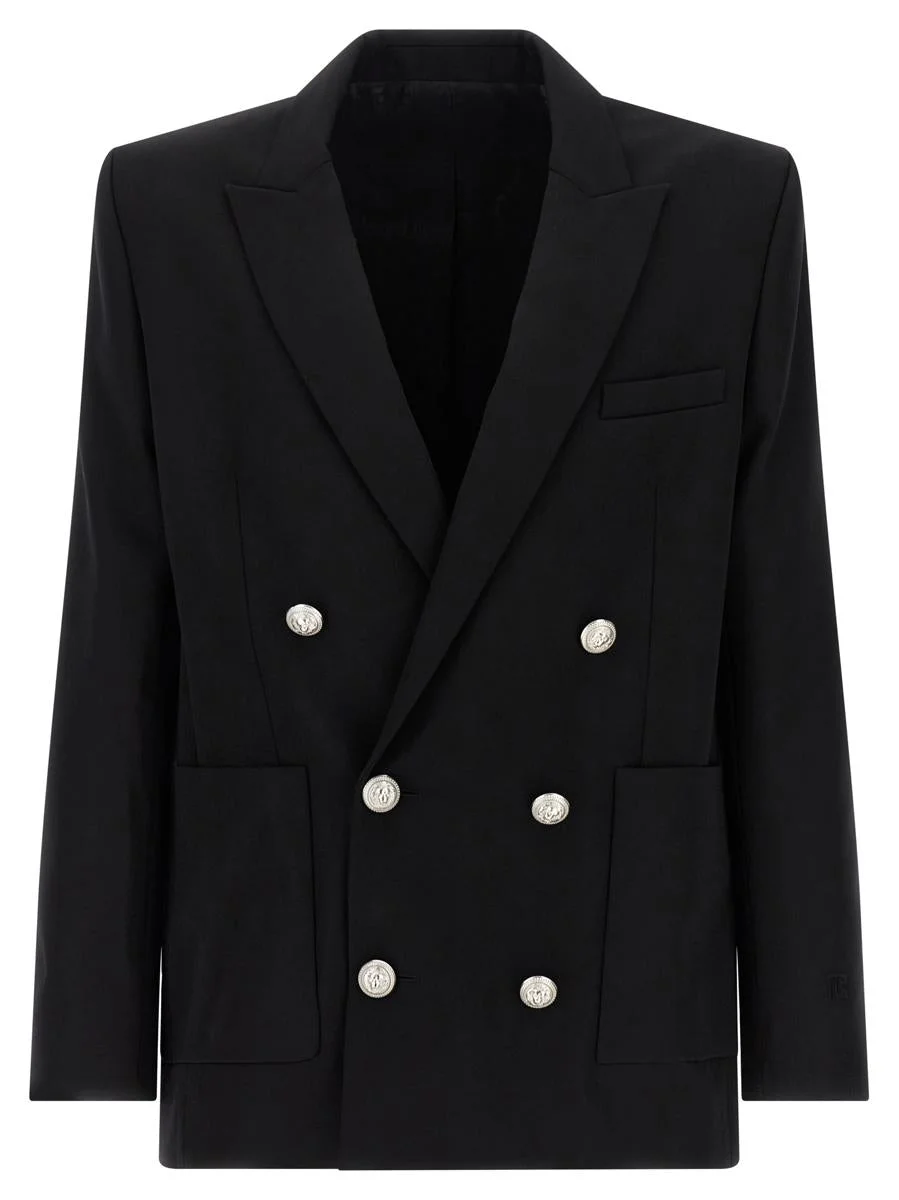 Balmain Grain De Poudre Blazer - 1