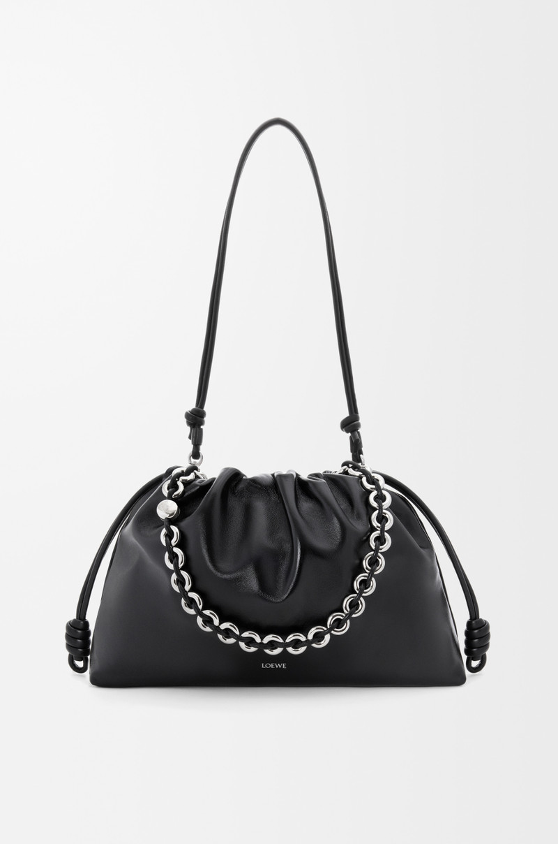 Large Flamenco purse in patent nappa lambskin 8