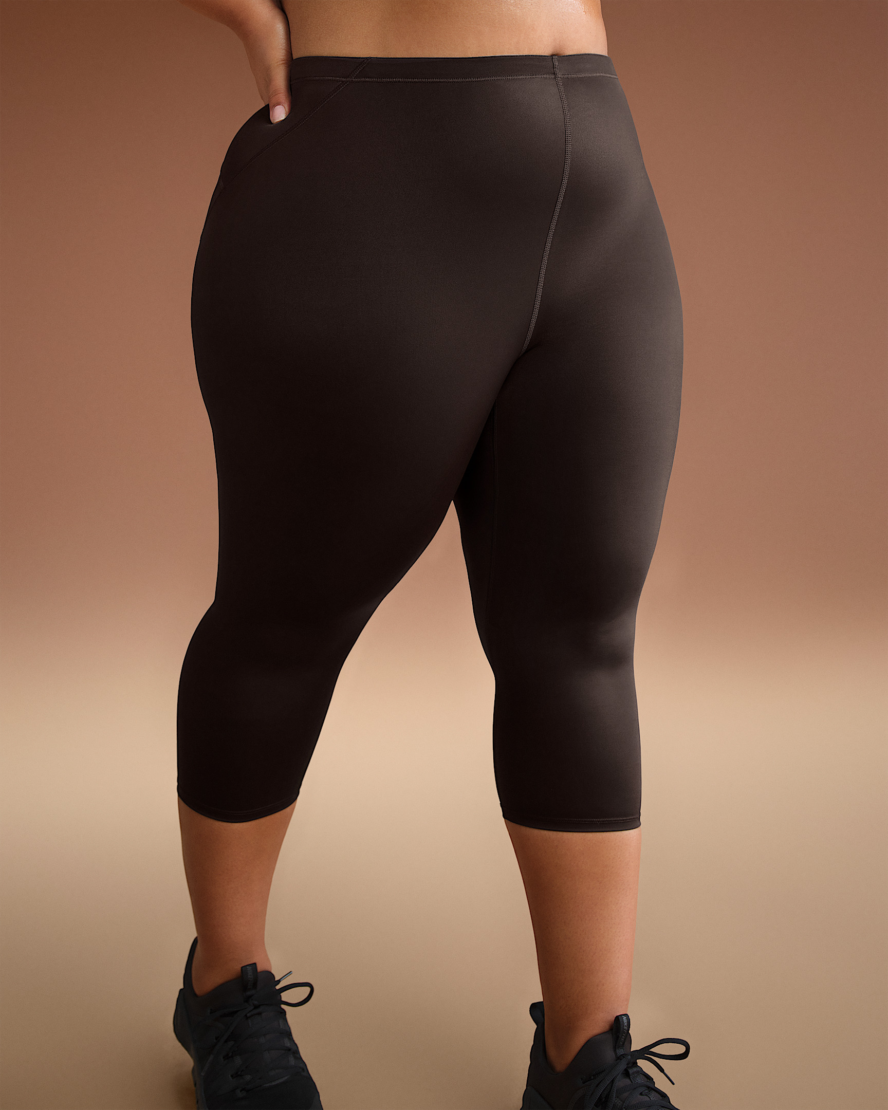 NikeSKIMS Shine Women's High-Waisted 17" Leggings with Drawcord - 7