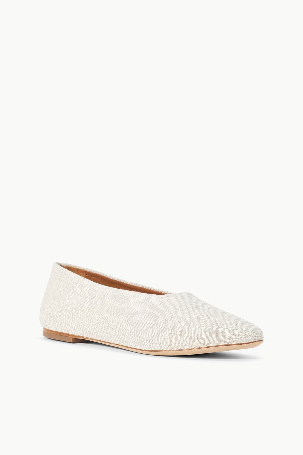 STAUD ALBA BALLET FLAT NATURAL - 2